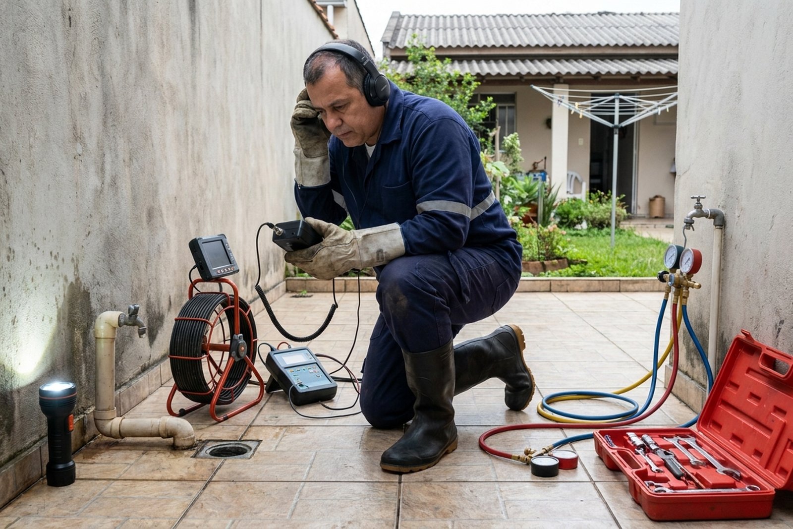 Detecção de Vazamento de Esgoto em Belém‑PA